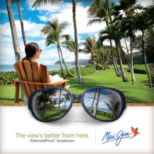 Maui Jim Advertisement